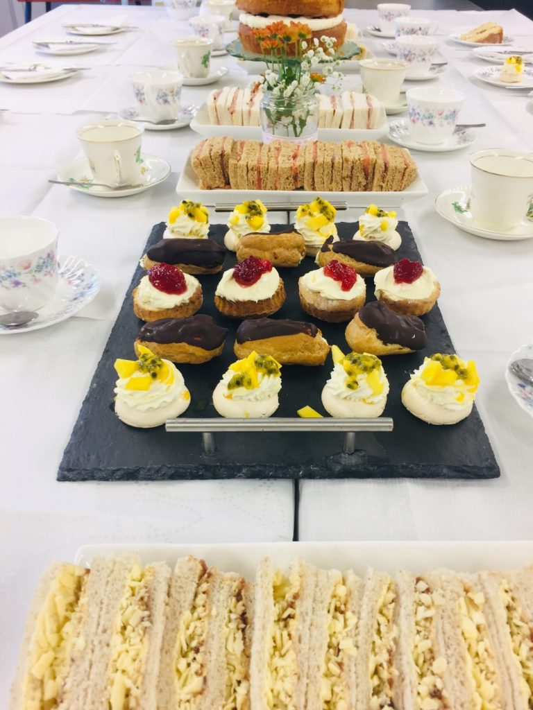 Victoria O'Brien Afternoon Tea Menu catering Somerset